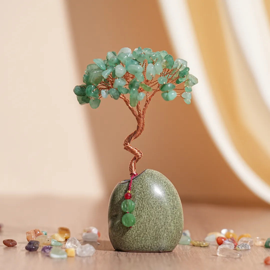 Armonía Interior - Árbol de la Vida en Piedras Naturales