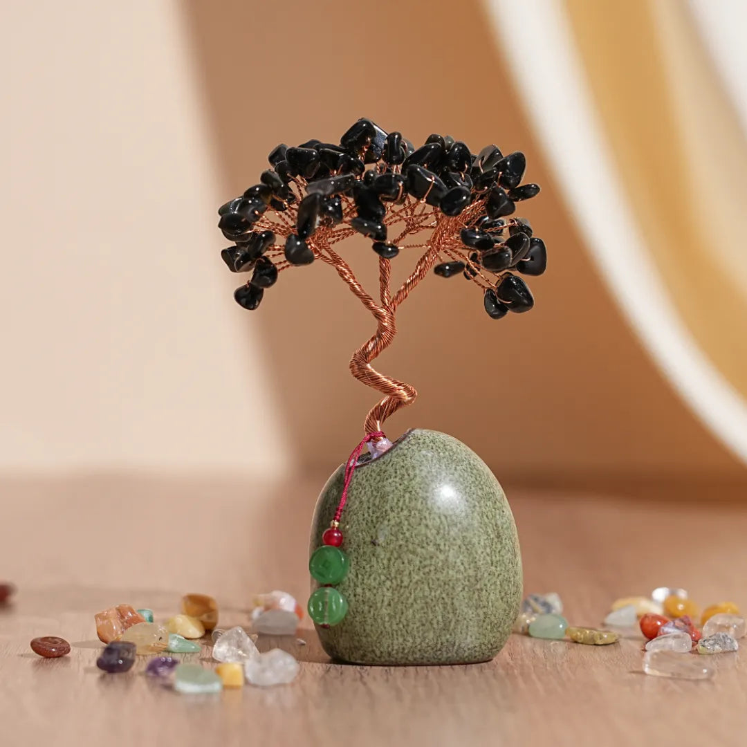 Armonía Interior - Árbol de la Vida en Piedras Naturales
