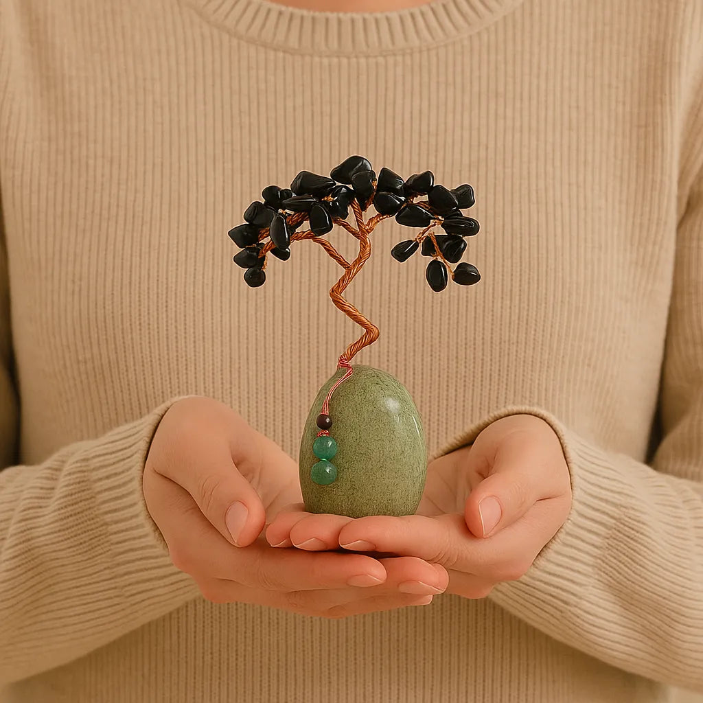 Armonía Interior - Árbol de la Vida en Piedras Naturales
