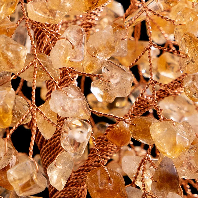 Prospérité – Arbre de Vie en Citrine et Agate
