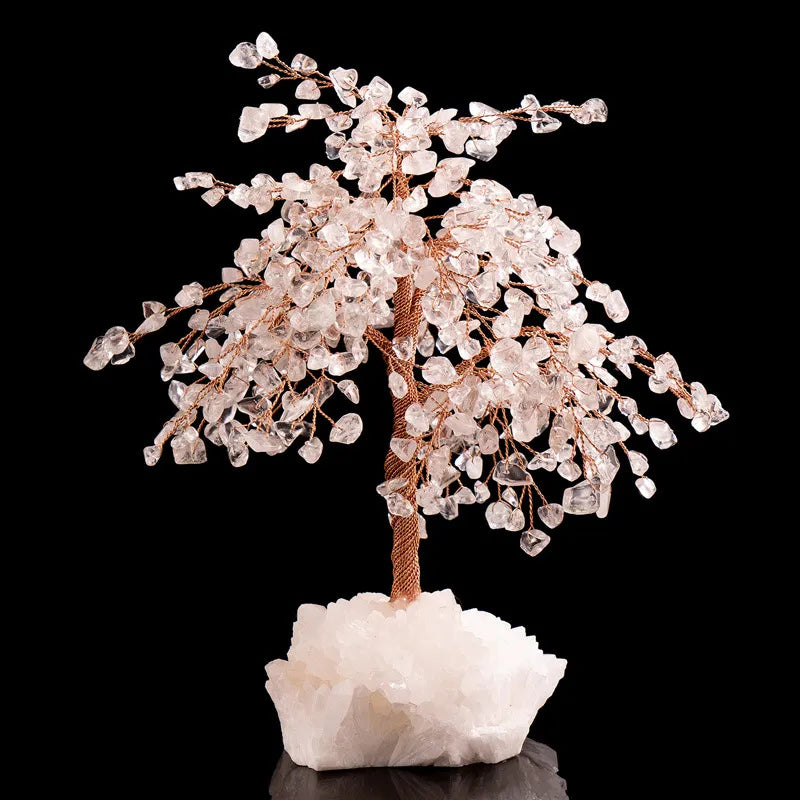 Apaisement - Arbre de Vie en Quartz Clair