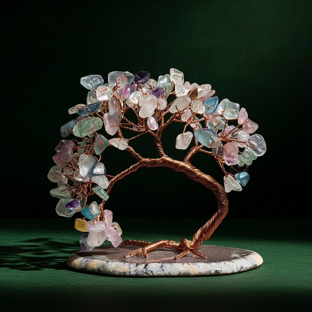 Sagesse – Arbre de Vie en Pierres Naturelles