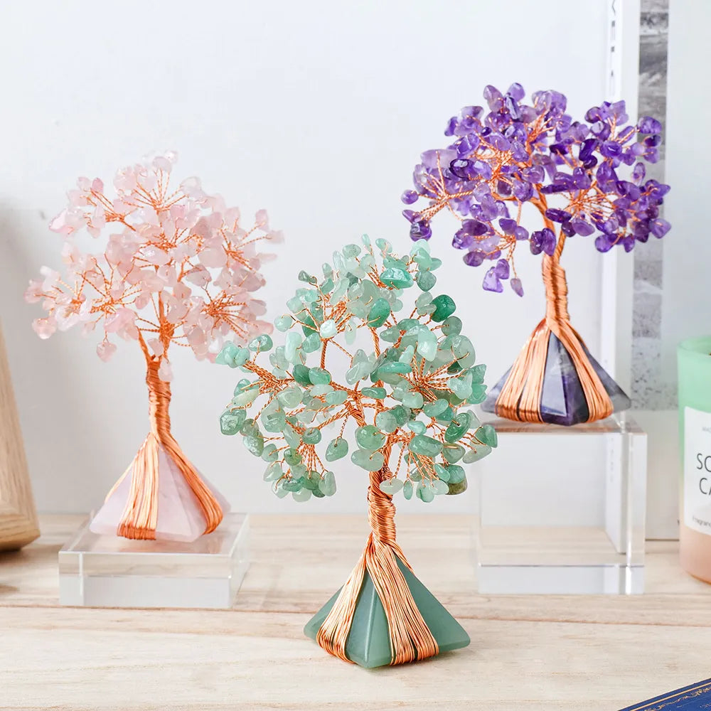 Zenitude – Arbre de Vie et Pyramide en Pierre Naturelle