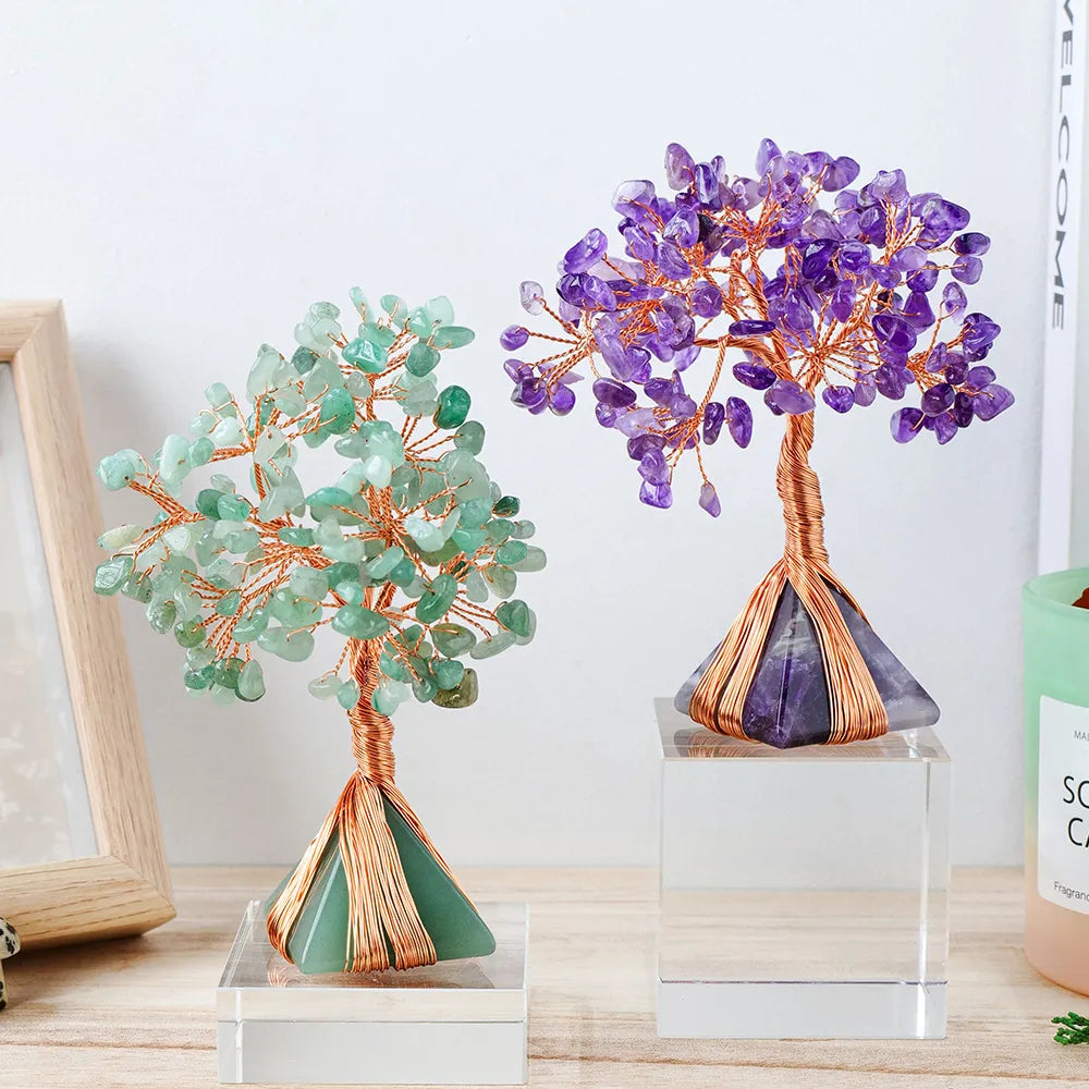 Zenitude – Arbre de Vie et Pyramide en Pierre Naturelle