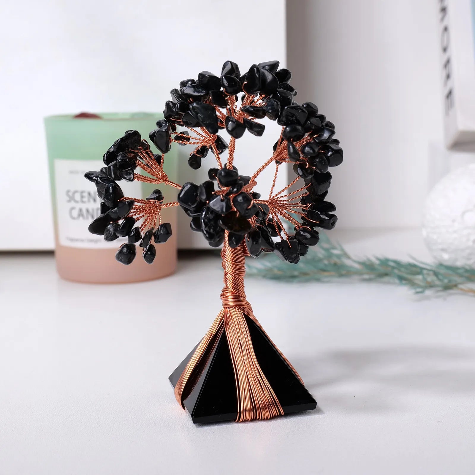 Zenitude – Arbre de Vie et Pyramide en Pierre Naturelle