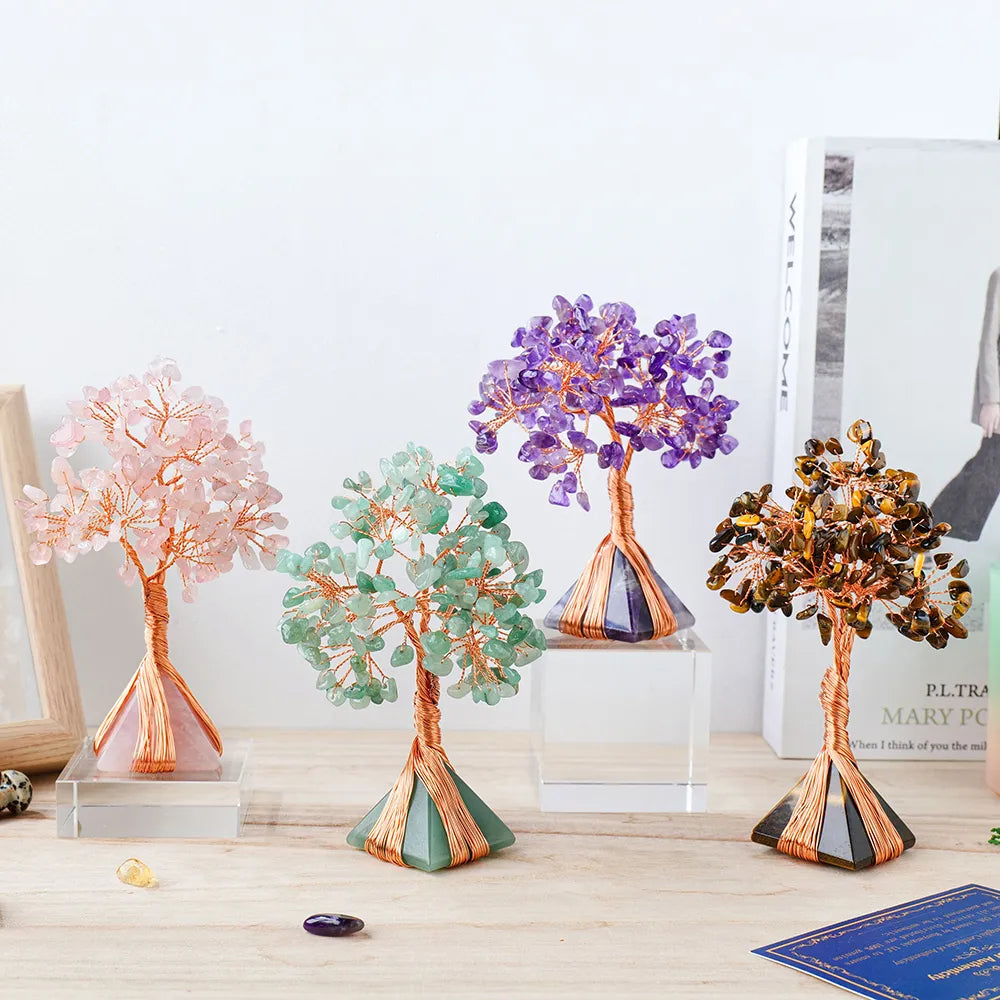 Zenitude – Arbre de Vie et Pyramide en Pierre Naturelle