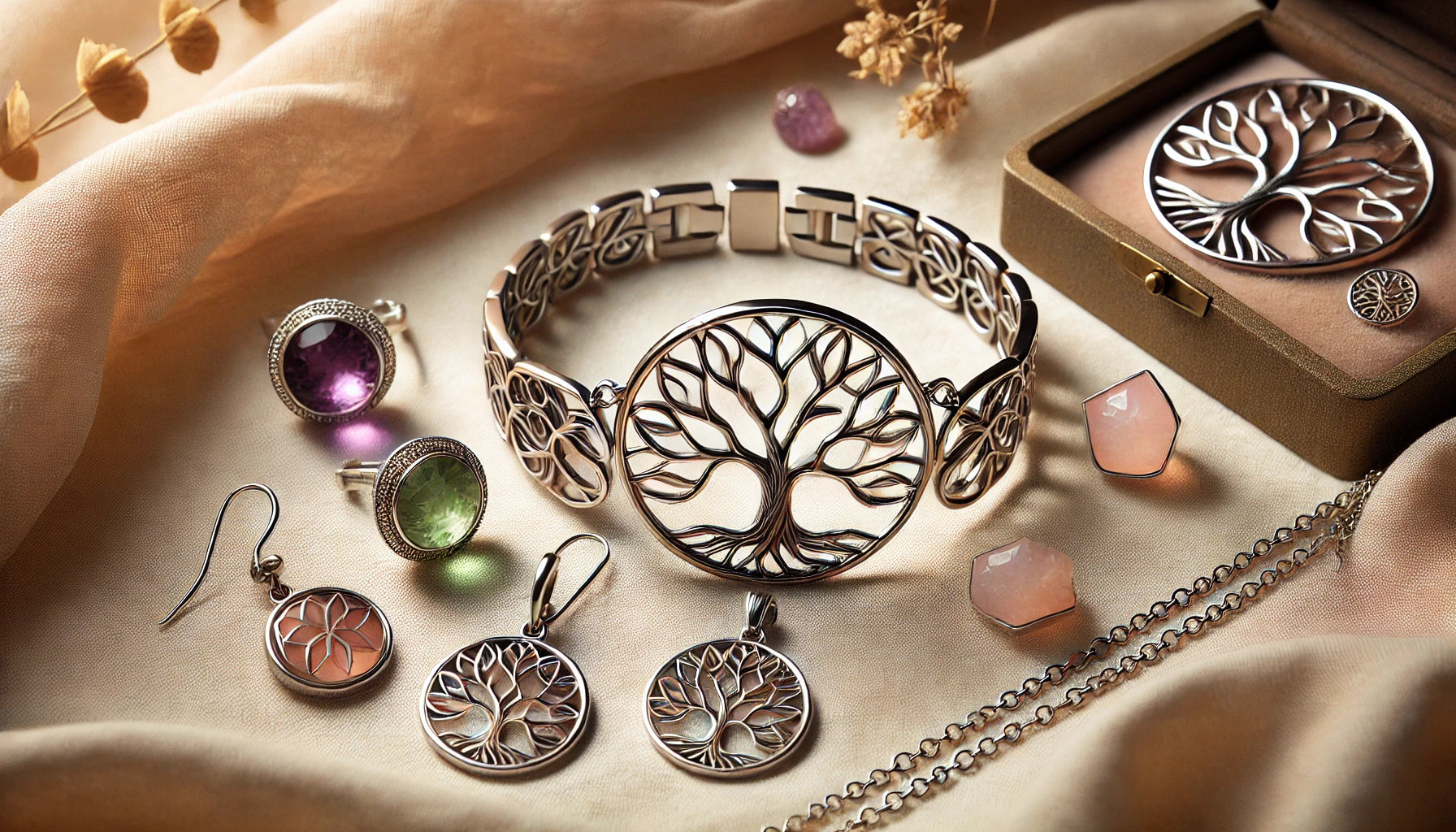 Utilisation de l'Arbre de Vie dans le Design de Bijoux