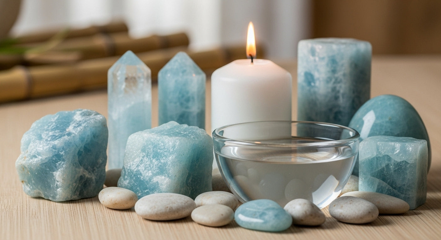 Pourquoi l’Aigue-Marine est-elle Appréciée en Lithothérapie ?