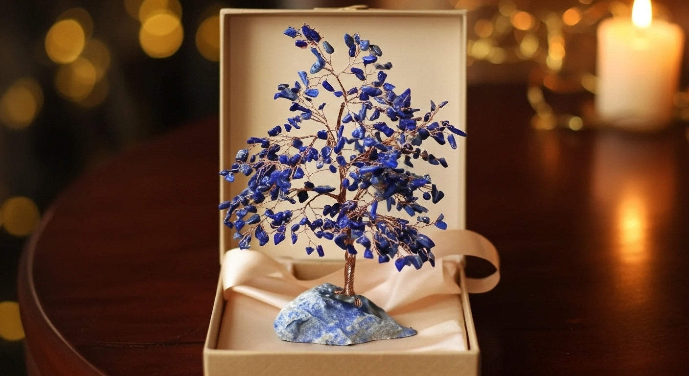 Pourquoi offrir un Arbre de Vie en lapis-lazuli est une idée unique ?