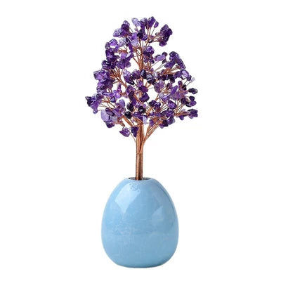 Sanfte Harmonie - Lebensbaum aus Natursteinen