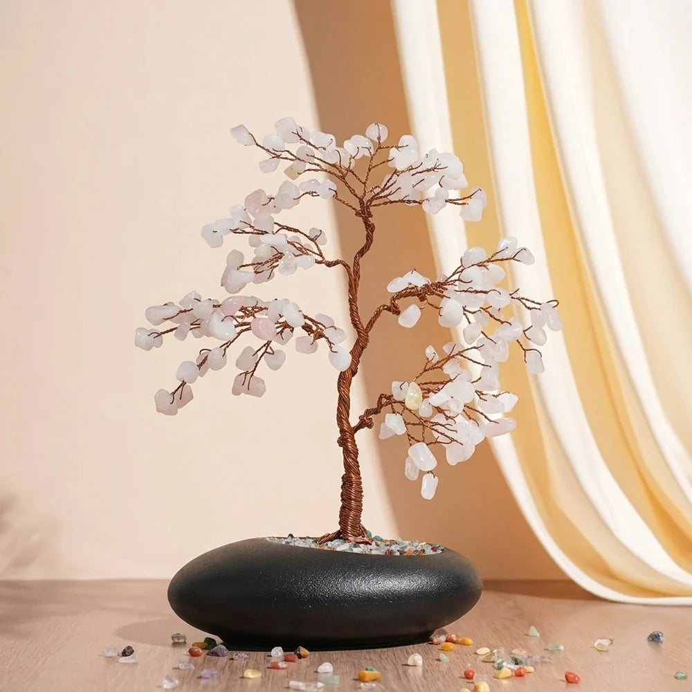 Loving Sweetness - Rose Quartz Tree of Life