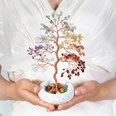 Équilibre Sacré - Arbre de Vie 7 Chakras