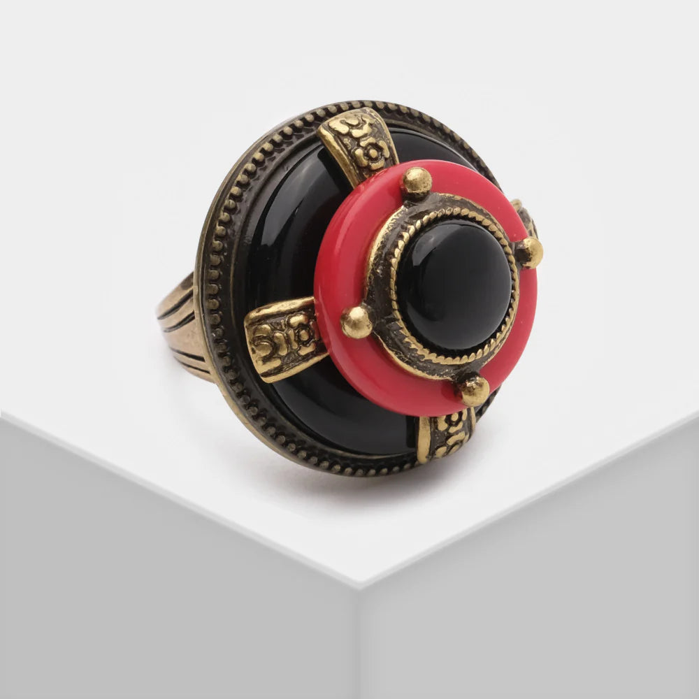 Bague Agate "Merveille d'Antan"