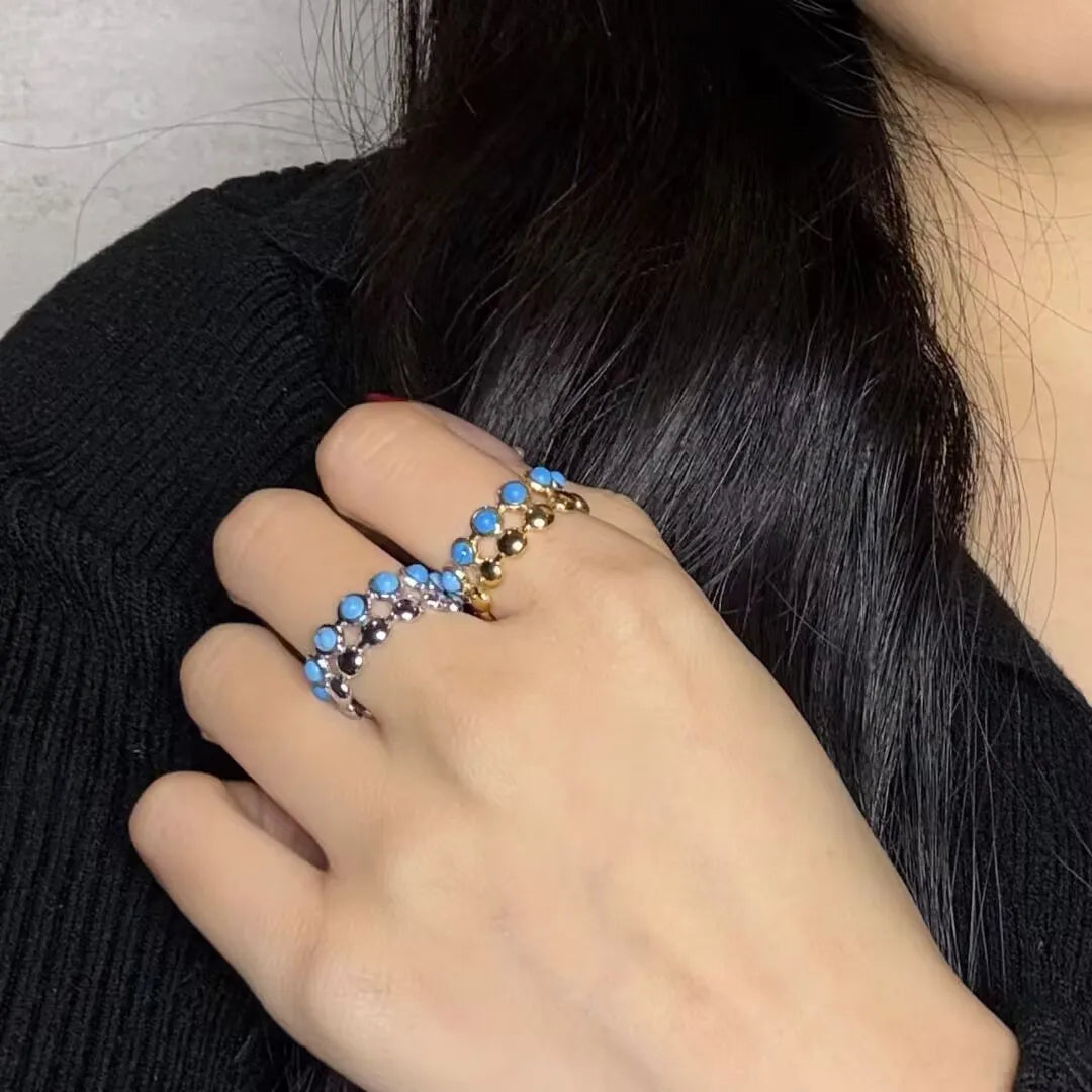 Bague Turchese "Charme Azur"