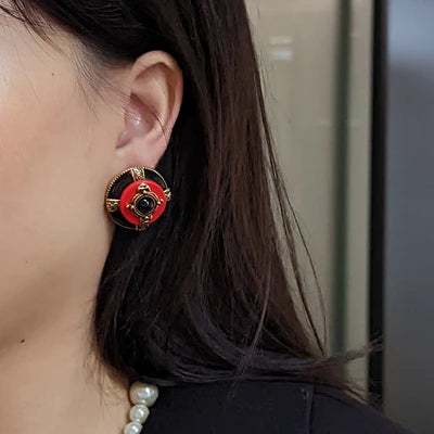 Boucles d'Oreilles Agate "Merveille d'Antan"
