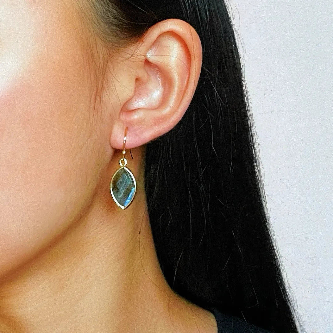Orecchini Labradorite "Riflessi di Vitalità"
