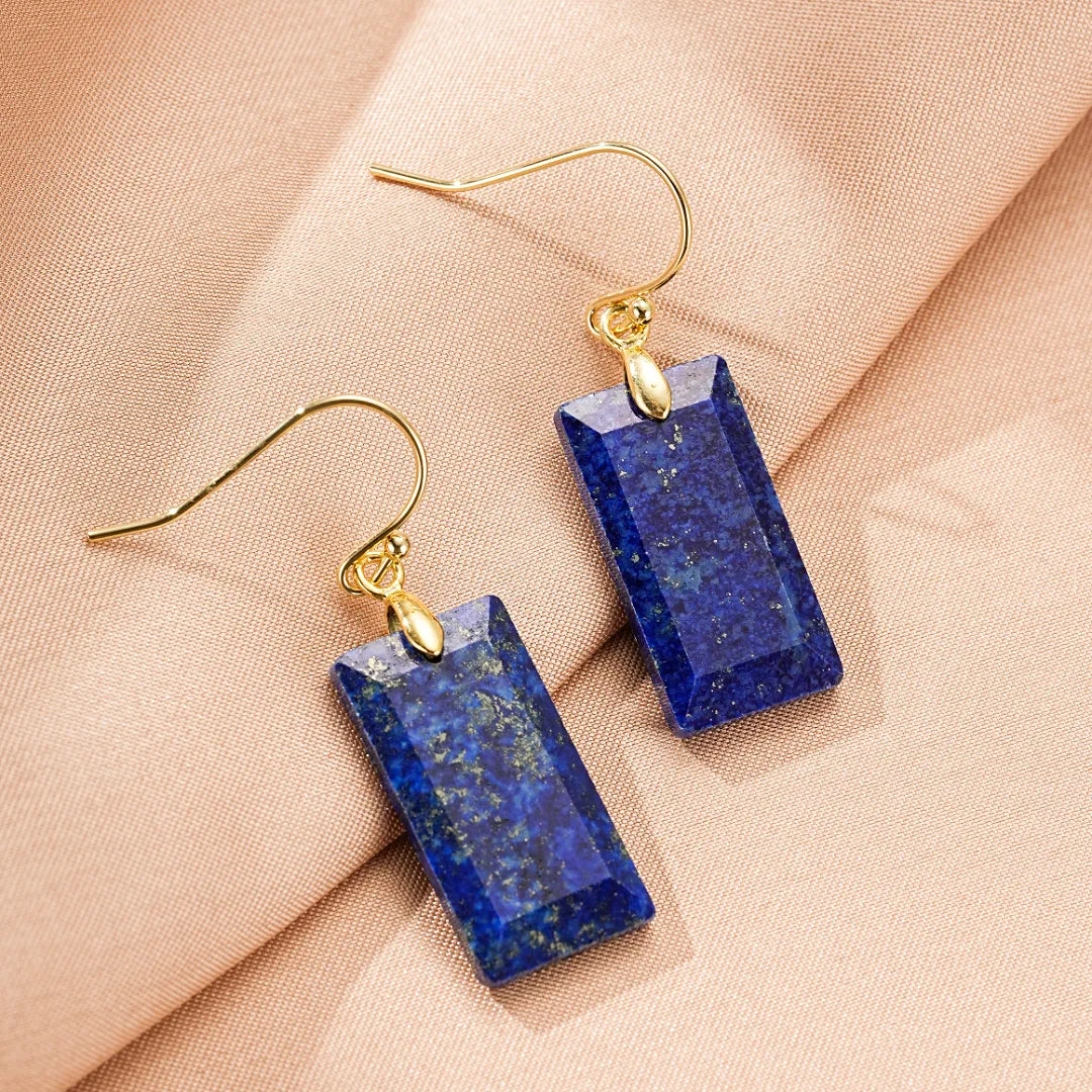 Pendientes de Lapislázuli "Claridad Azul"