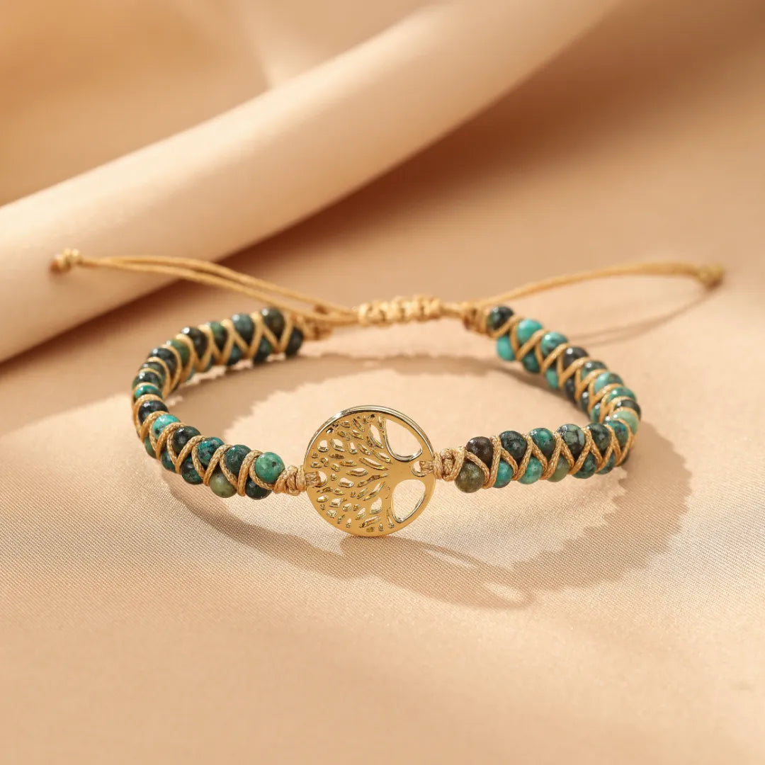 Bracelet Arbre de Vie Jaspe "Racines de Bonheur"