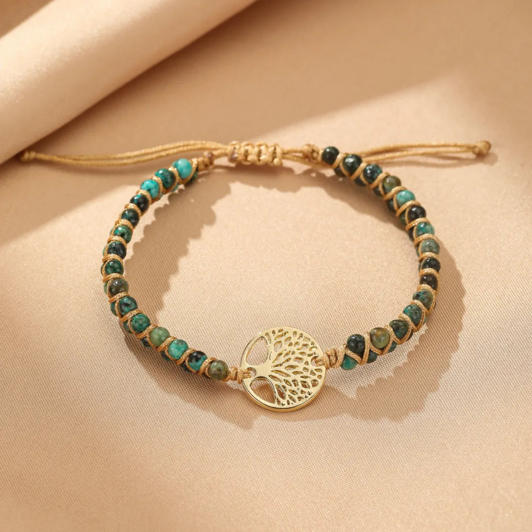 Bracelet Arbre de Vie Jaspe "Racines de Bonheur"