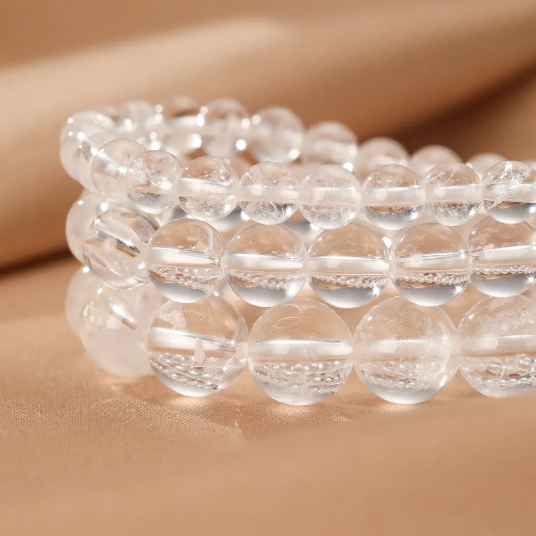 Bracelet Cristal de Roche "Clarté Pure"