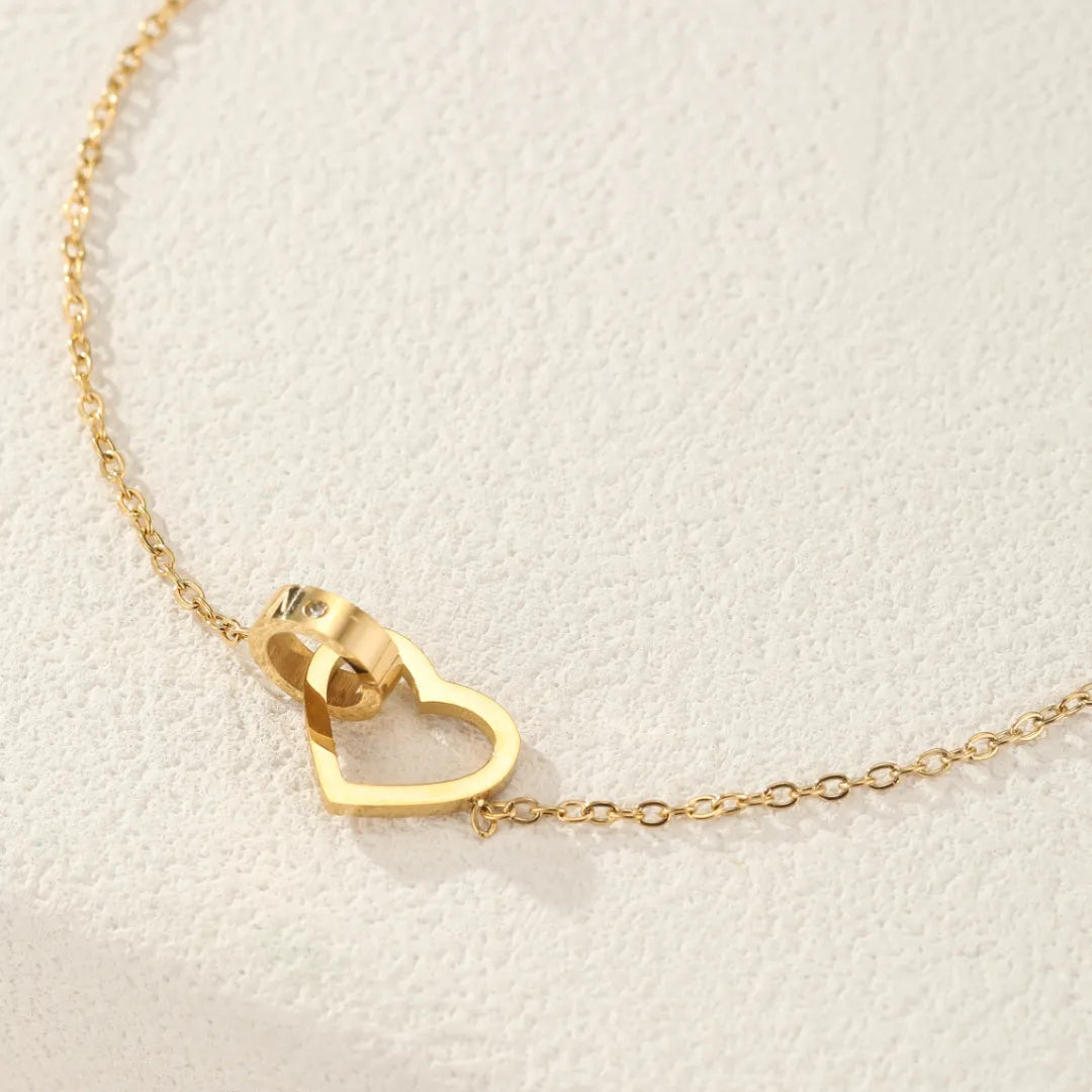 Anklet Heart "Strong Love"