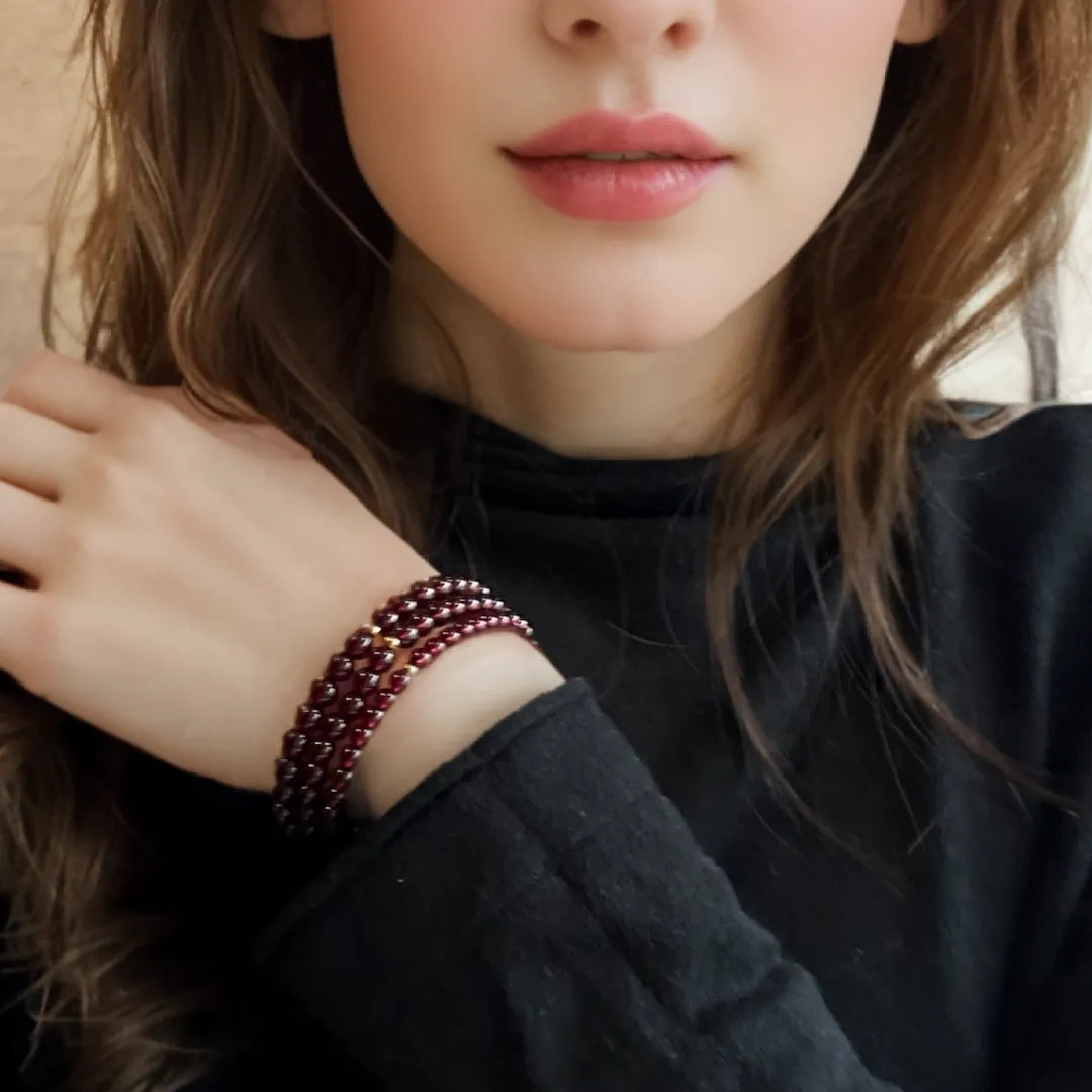 Granat-Armband "Leidenschaft"