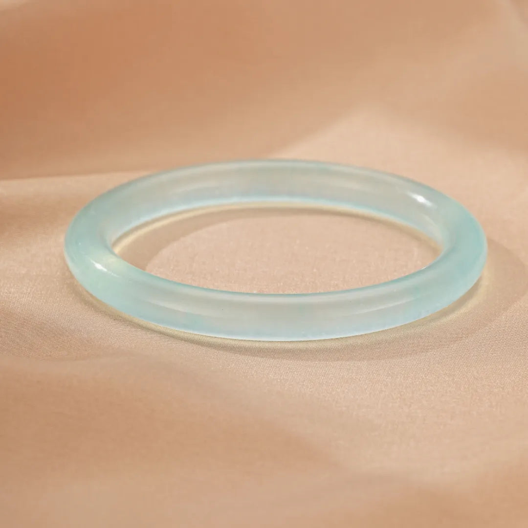 Bracciale Rigido Acquamarina "Dolcezza Marina"