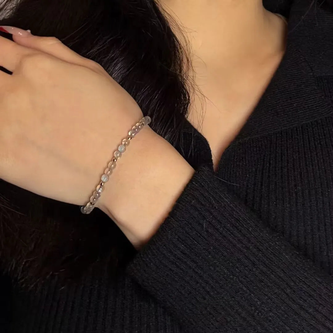 Pulsera Labradorita "Matices de Aurora"