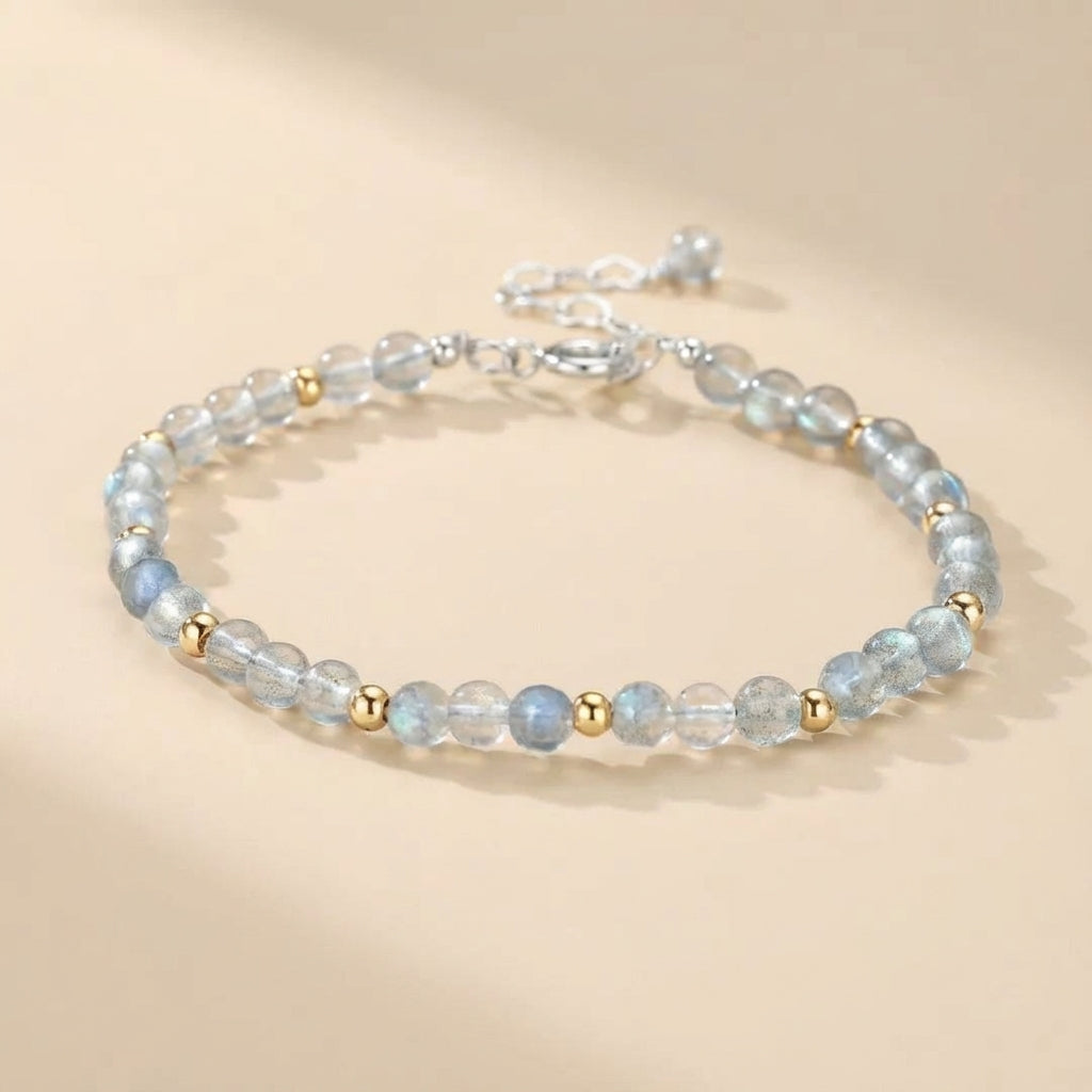 Pulsera Labradorita "Matices de Aurora"