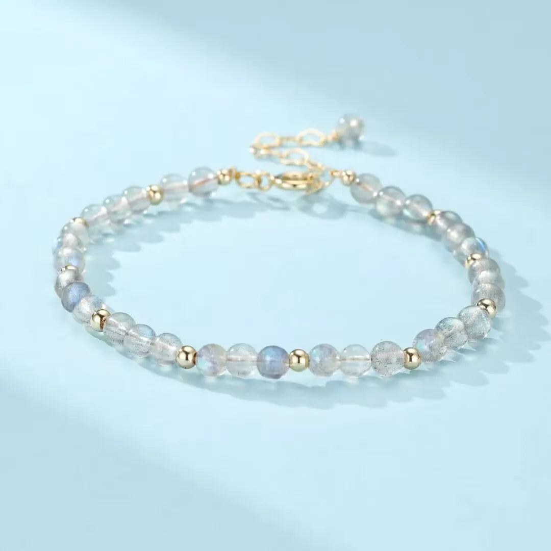 Pulsera Labradorita "Matices de Aurora"