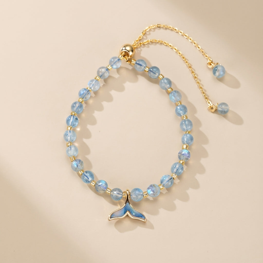 Pulsera Labradorita "Ola de Serenidad"