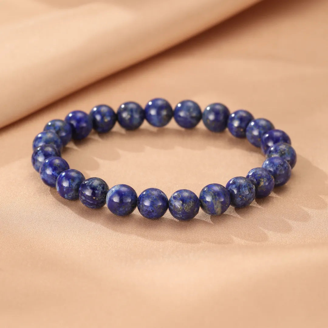Bracelet Lapis Lazuli "Bleu Profond"