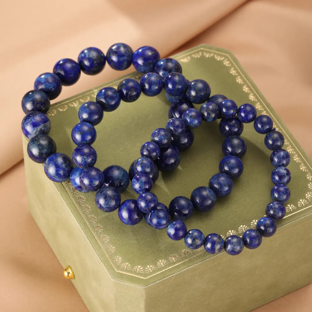 Bracelet Lapis Lazuli "Bleu Profond"