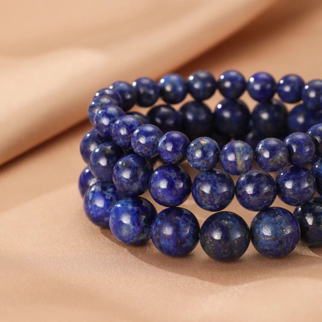 Bracelet Lapis Lazuli "Bleu Profond"
