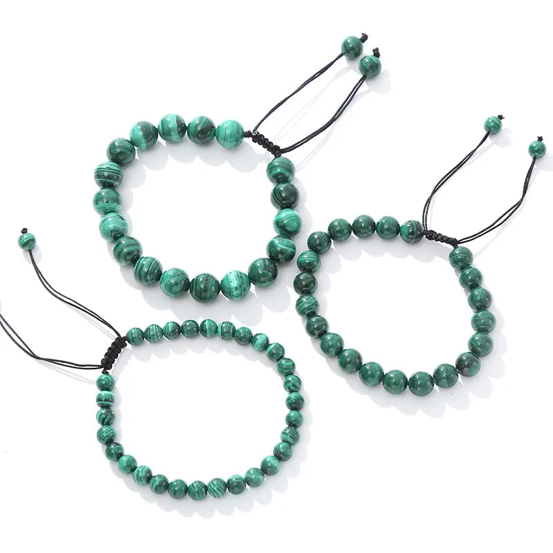 Bracelet Malachite "Harmonie Énergétique"