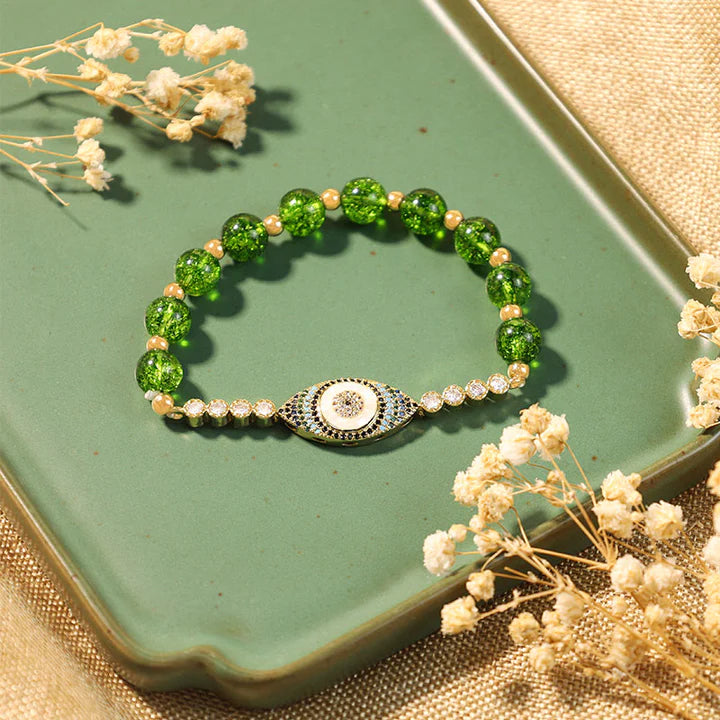 Pulsera Mal Ojo Peridoto "Sueño Protector"