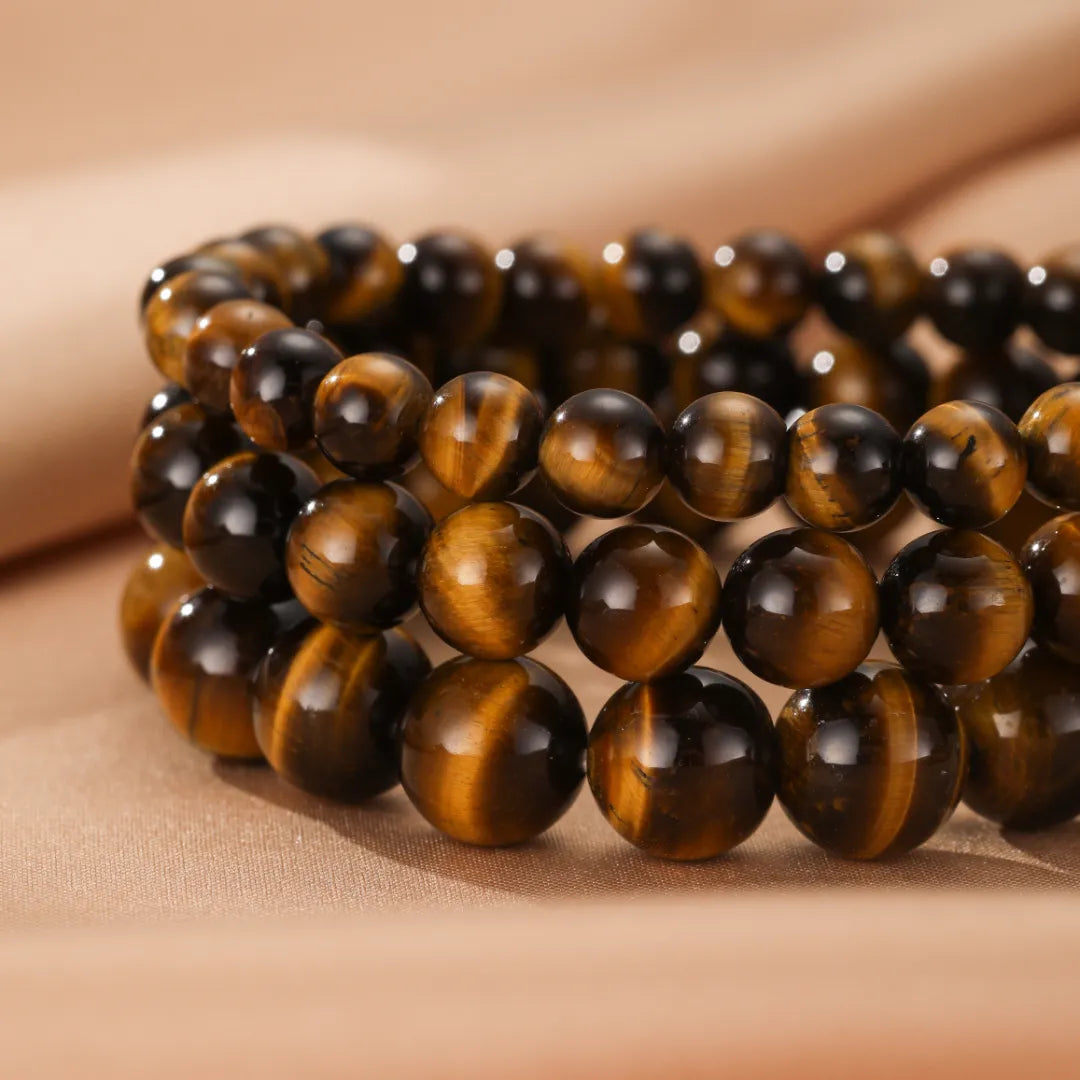 Bracelet Œil de Tigre "Force Pure"