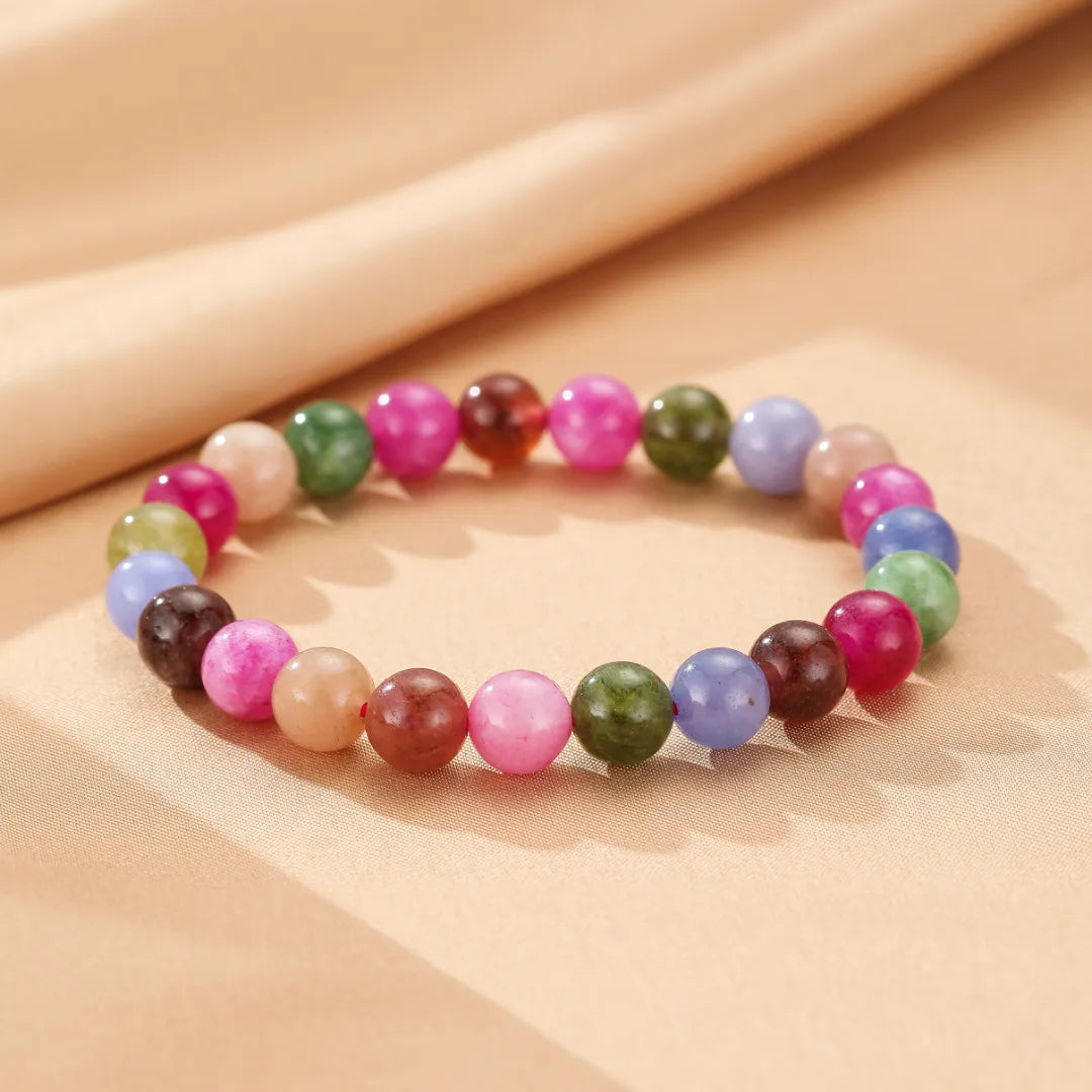 Bracelet Tourmaline "Équilibre Coloré"