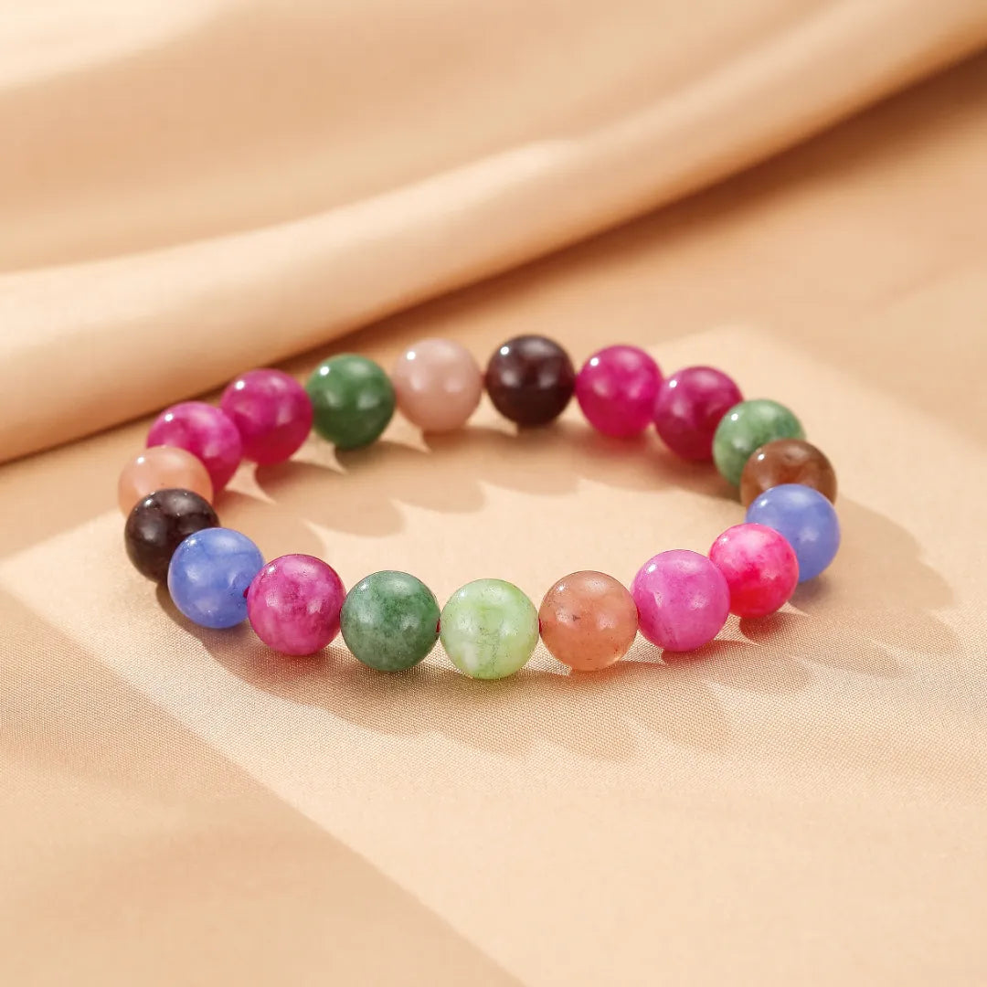 Bracelet Tourmaline "Équilibre Coloré"