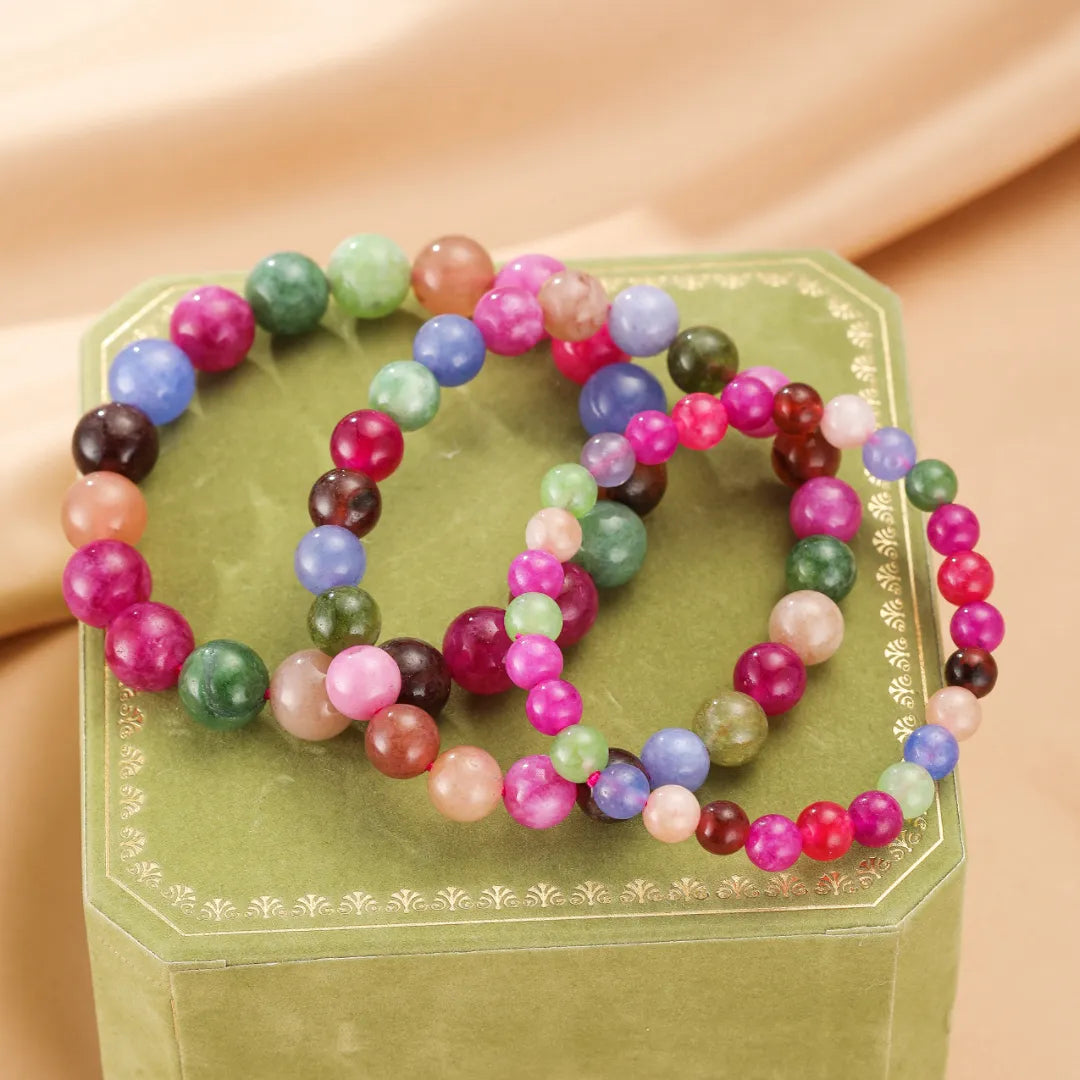 Bracelet Tourmaline "Équilibre Coloré"