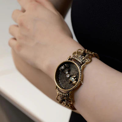 Bracciale Vintage Zircone "Rana Reale"