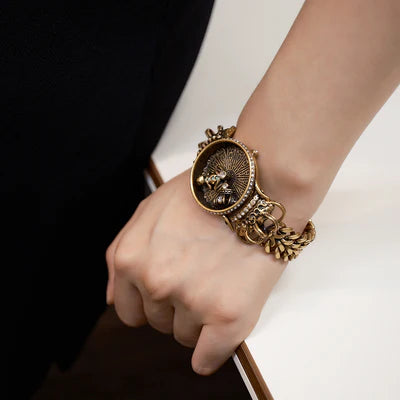 Bracciale Vintage Zircone "Rana Reale"