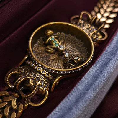 Bracciale Vintage Zircone "Rana Reale"