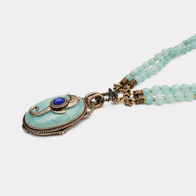 Amazonite Necklace "Sea Journey"