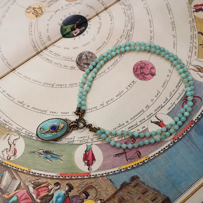 Amazonite Necklace "Sea Journey"