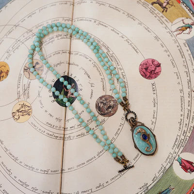 Amazonite Necklace "Sea Journey"