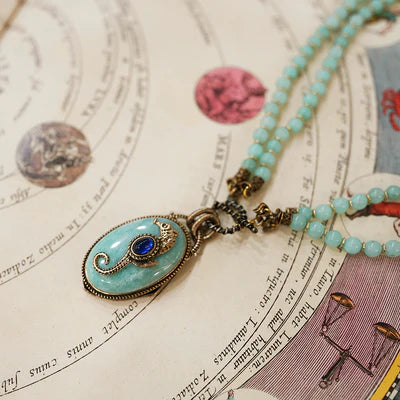 Amazonite Necklace "Sea Journey"