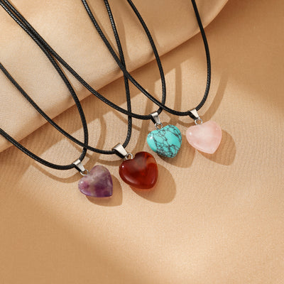 Collier Améthyste "Cœur Calme"