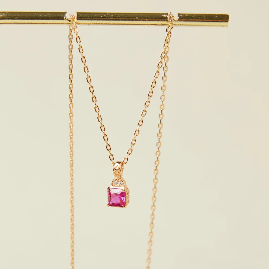 Collier Cornaline "Harmonie Parfaite" Argent Doré Or