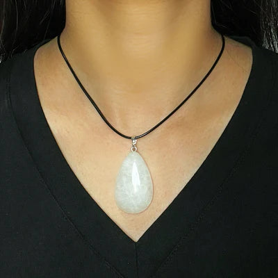Collier Cristal de Roche "Lumière Pure"